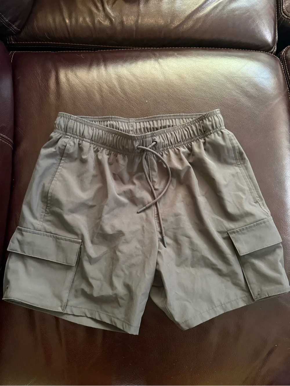 Hollister Men's swim Drawstring Shorts in gray